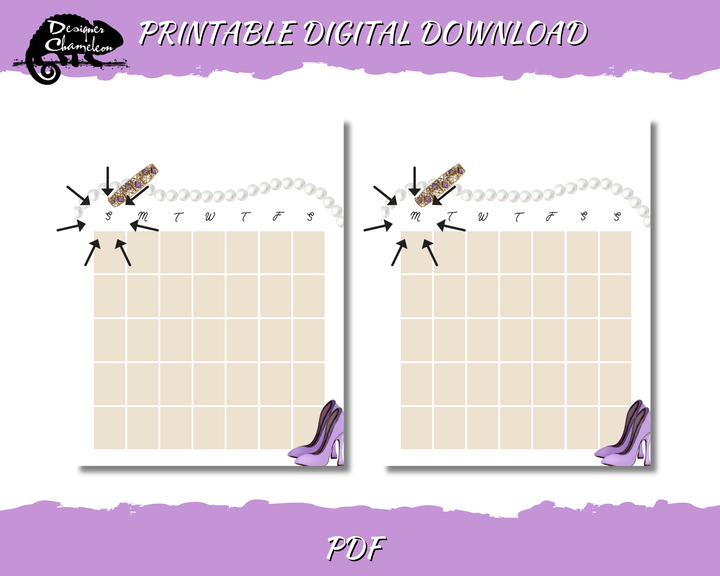 DIGITAL Vintage Jewelry Planner Inserts