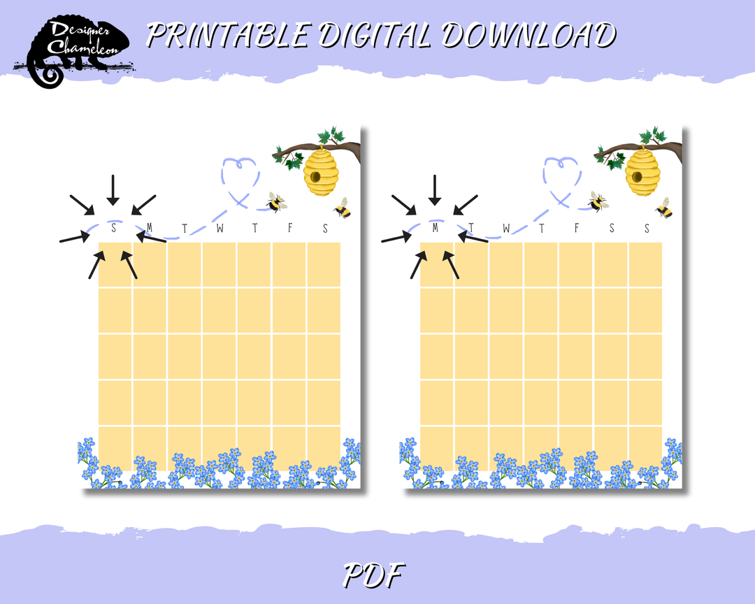 DIGITAL Bee Kind Planner Inserts