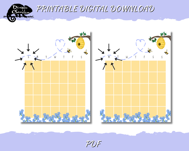DIGITAL Bee Kind Planner Inserts