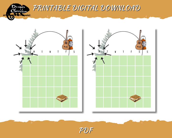 DIGITAL Happy Camper Planner Inserts