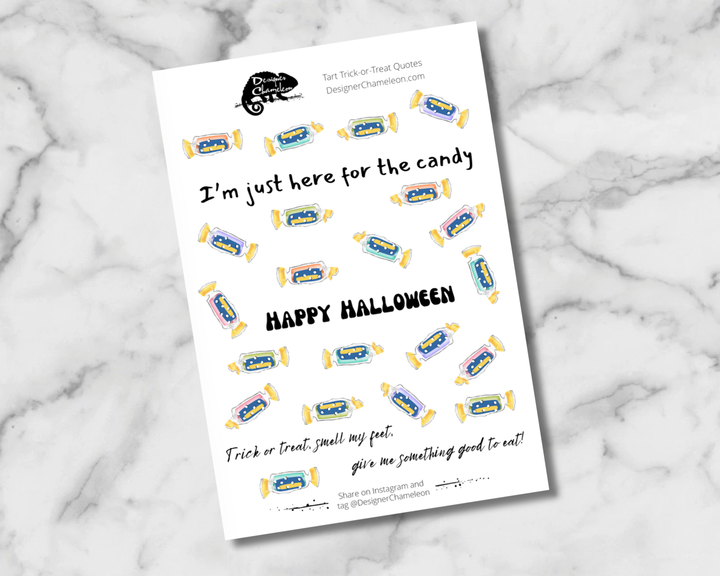 Tart Trick-or-Treat Sticker Collection
