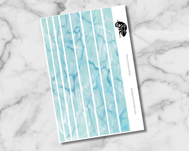 Watery Essentials Stickers