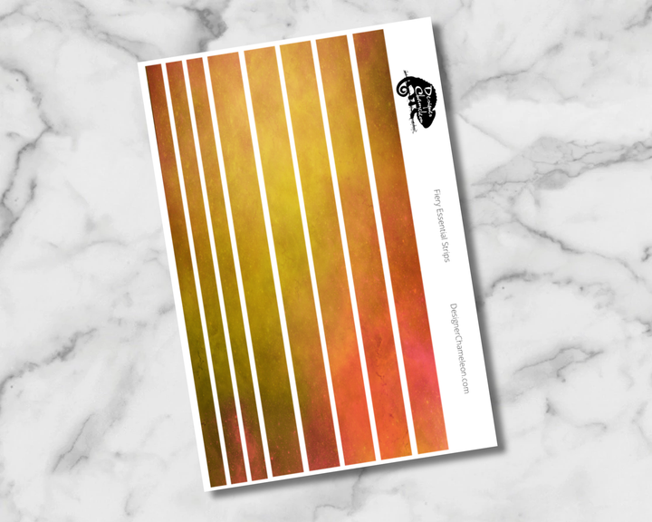 Fiery Essentials Stickers
