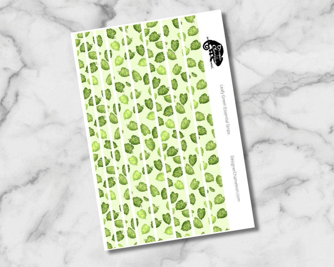 Leafy Green Essentials Stickers