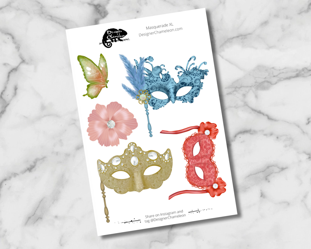 Masquerade Sticker Collection
