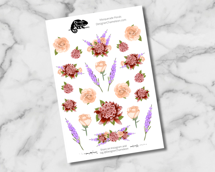 Masquerade Sticker Collection