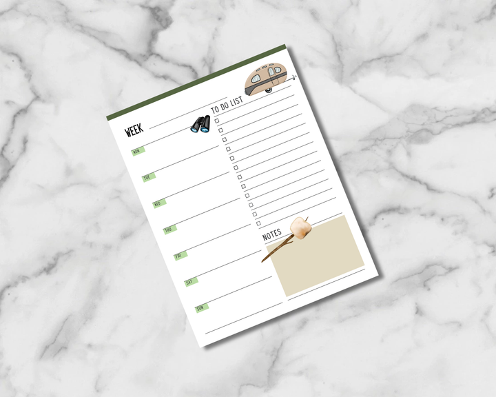 Happy Camper Planner Inserts