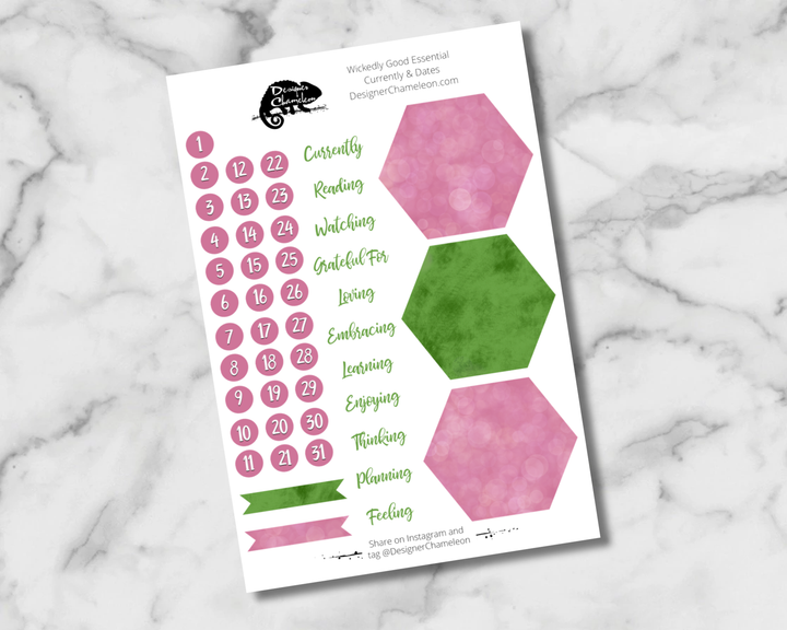 Wickedly Good Essentials Stickers