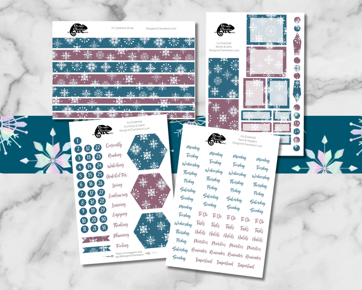 Icy Essentials Stickers