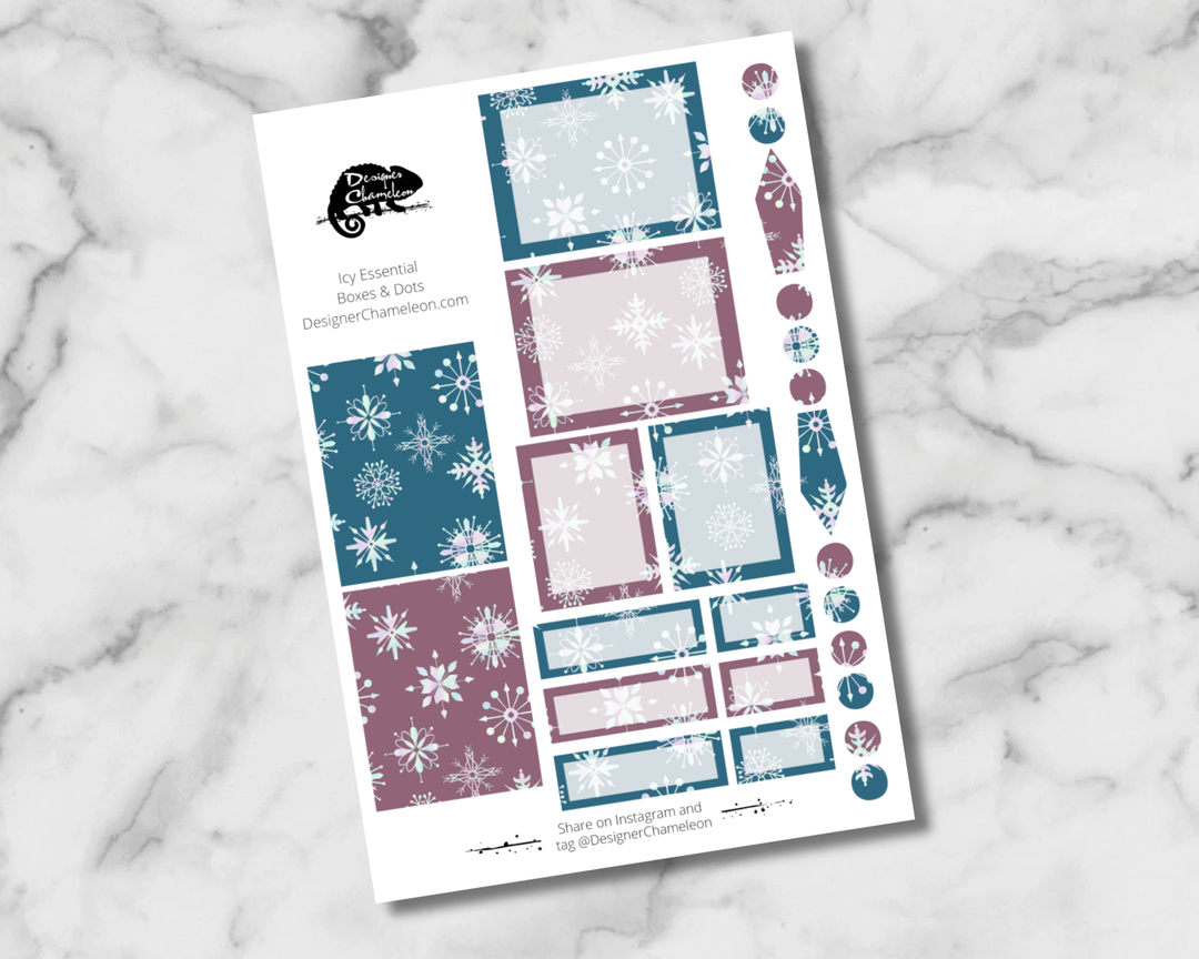 Icy Essentials Stickers