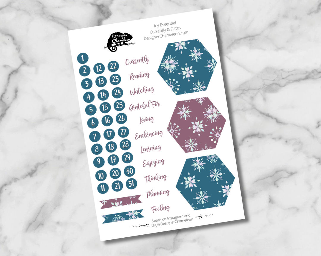 Icy Essentials Stickers