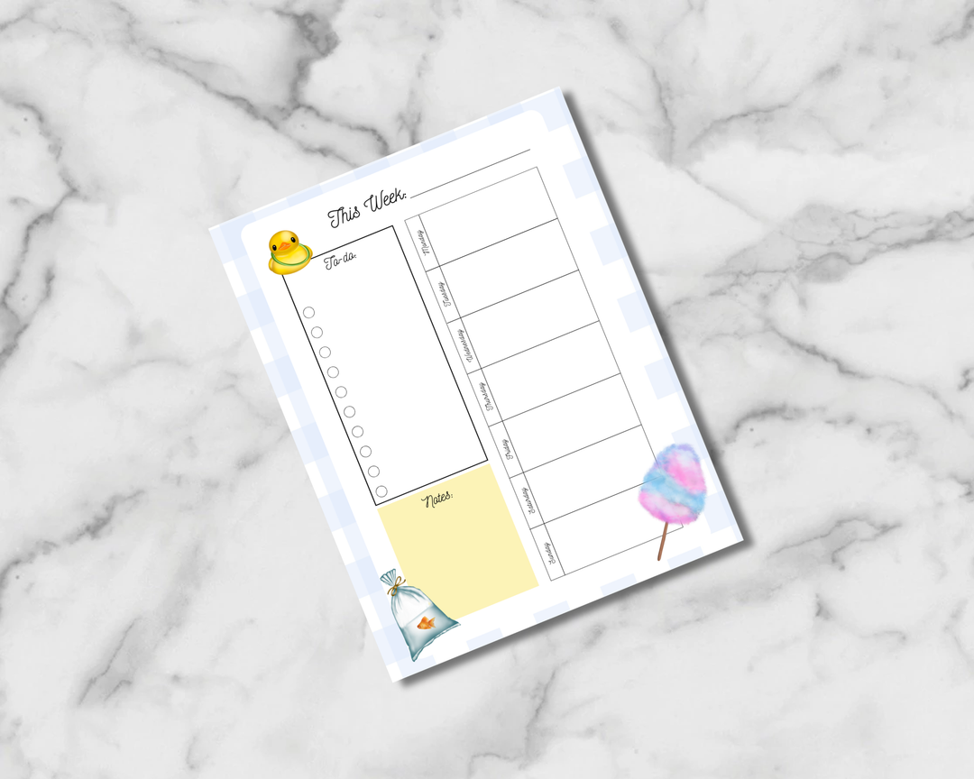 County Fair Planner Inserts