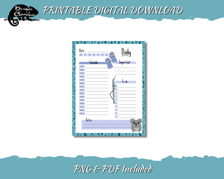 DIGITAL Wooly Winter Planner Inserts