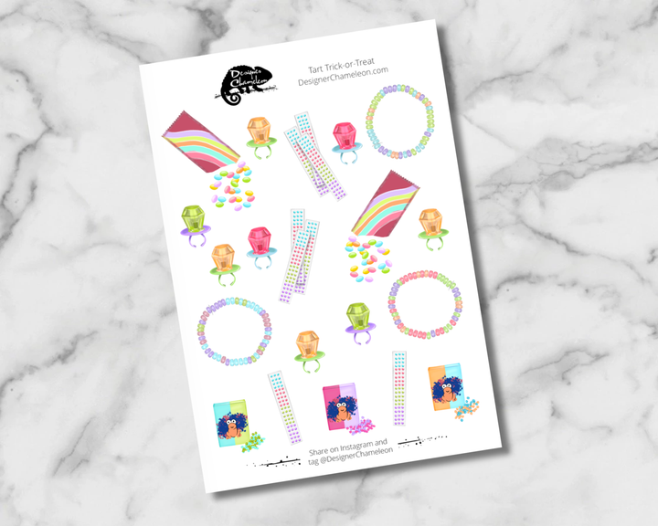 Tart Trick-or-Treat Sticker Collection