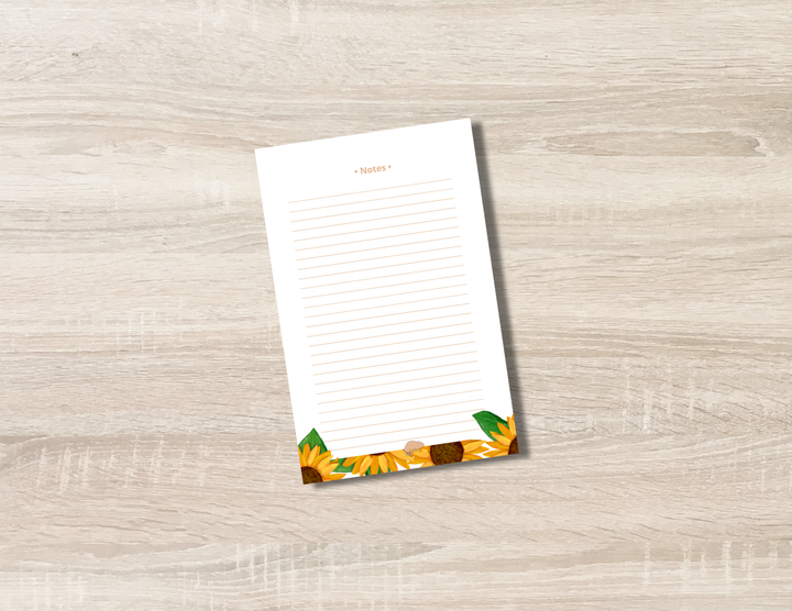 Sunflower Stationery Set