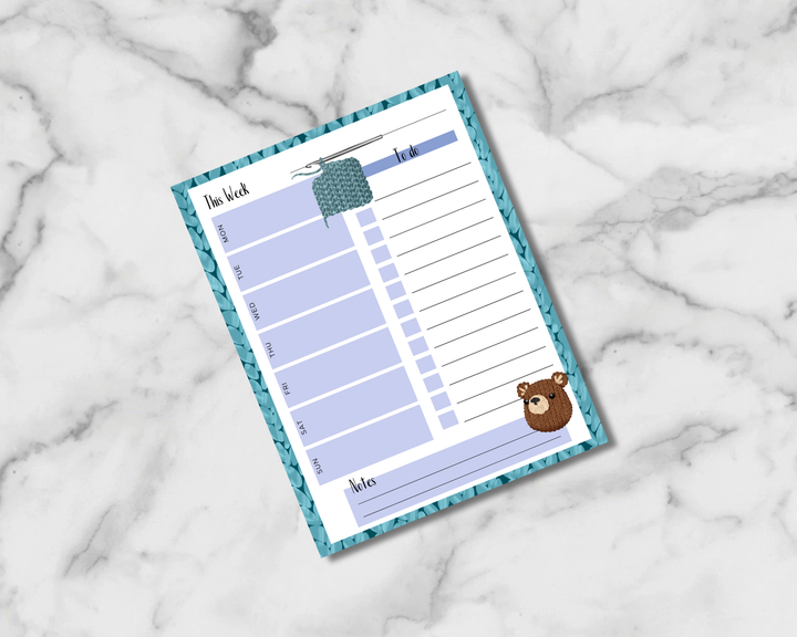 Wooly Winter Planner Inserts