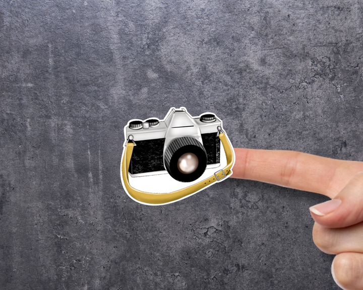 Camera Waterproof Vinyl 3" Sticker