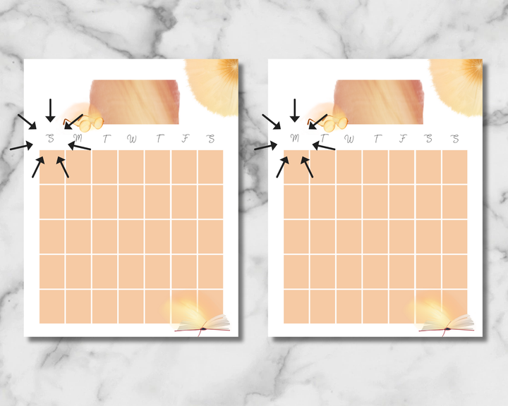 Golden Hour Planner Inserts