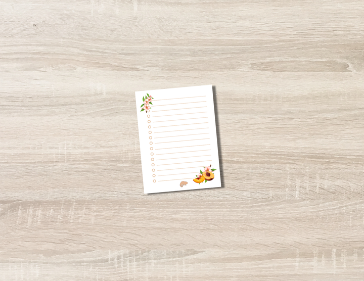 Just Peachy Stationery Set