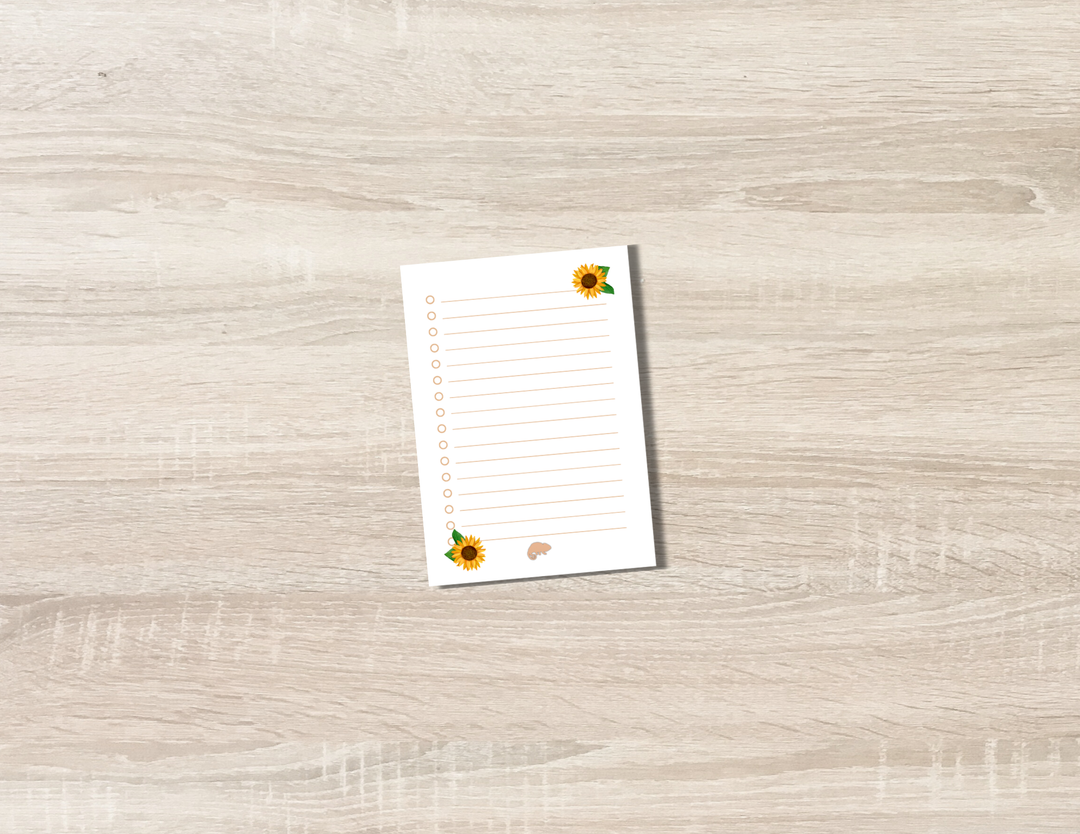 Sunflower Stationery Set