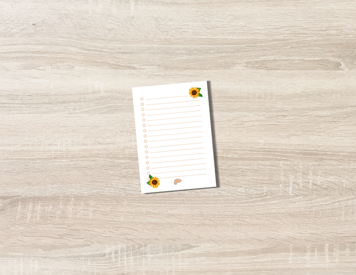 Sunflower Stationery Set
