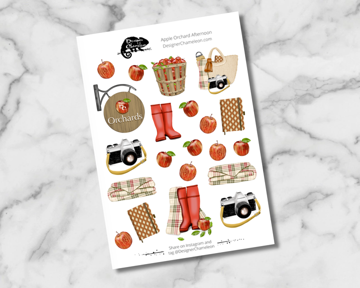Apple Orchard Afternoon Sticker Collection