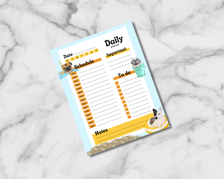 Dog Days of Summer Planner Inserts