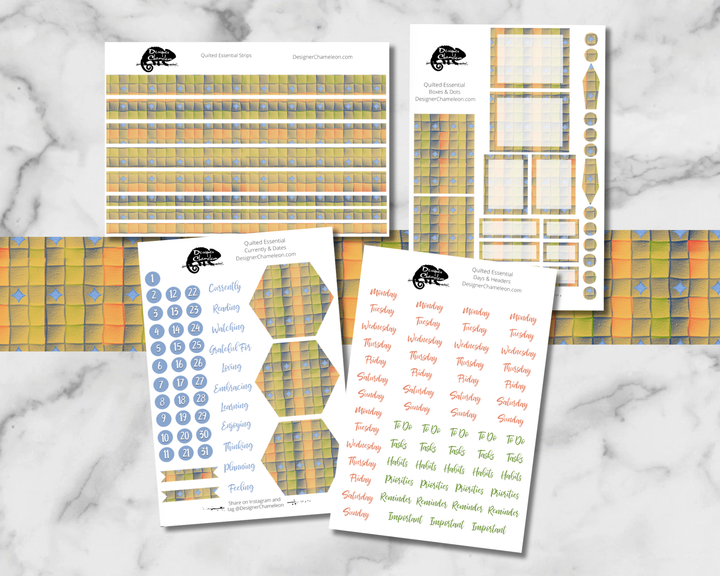 Quilted Essentials Stickers