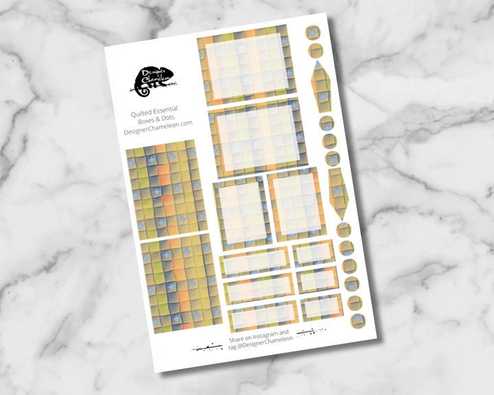 Quilted Essentials Stickers