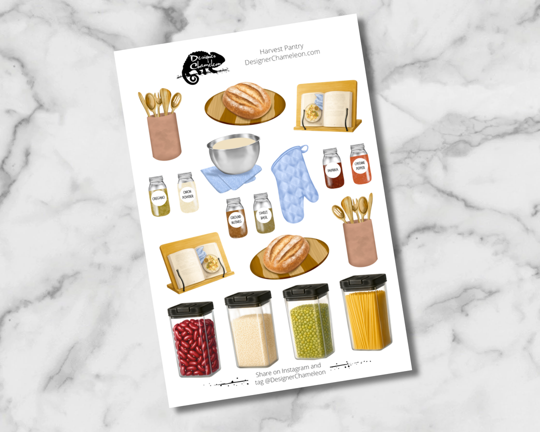 Harvest Pantry Sticker Collection