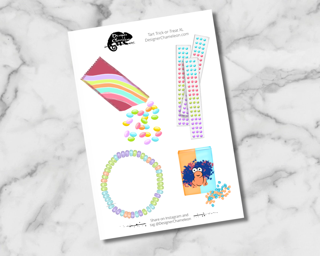 Tart Trick-or-Treat Sticker Collection