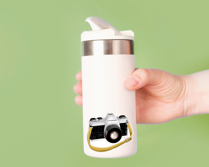 Camera Waterproof Vinyl 3" Sticker