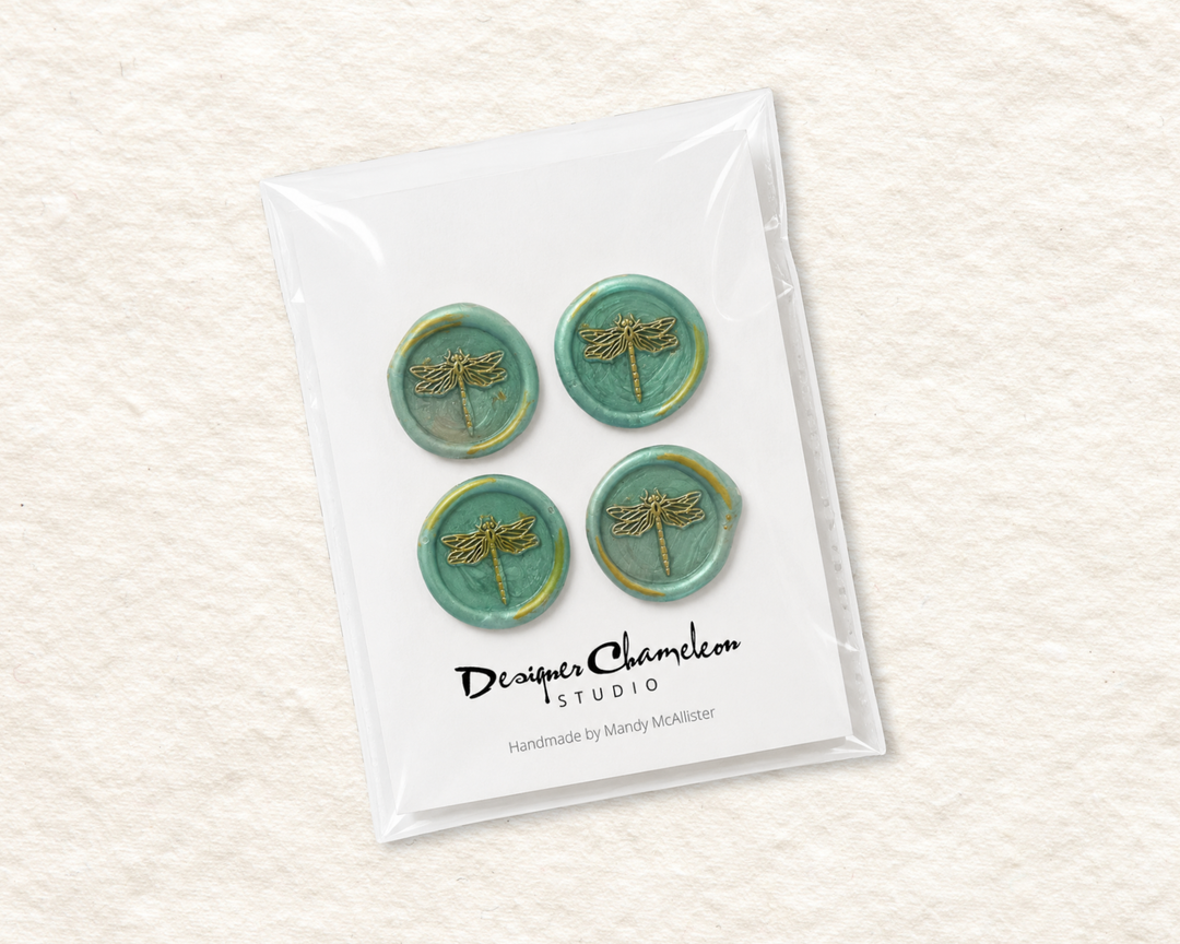 Dragonfly Embellished Wax Seals