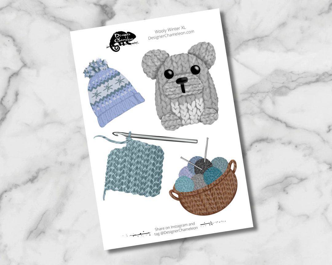 Wooly Winter Sticker Collection