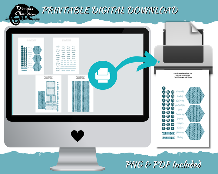 DIGITAL Blue Knit Essentials