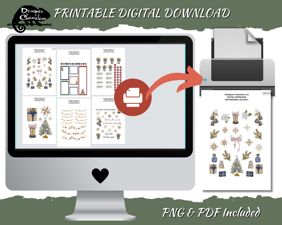 DIGITAL Farmhouse Christmas Collection