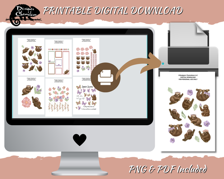 DIGITAL Sweet Sloths Collection