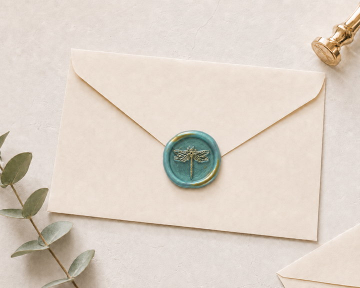 Dragonfly Embellished Wax Seals