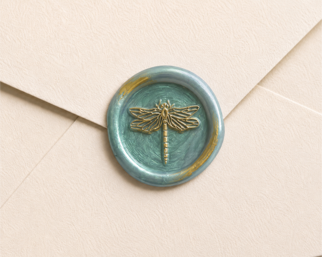 Dragonfly Embellished Wax Seals