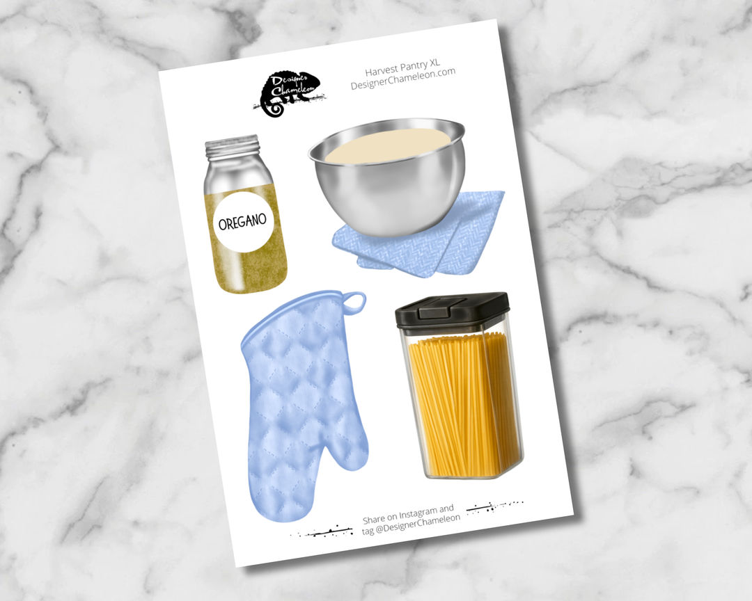 Harvest Pantry Sticker Collection