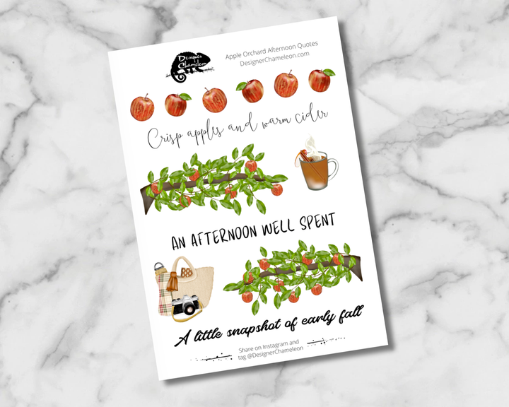 Apple Orchard Afternoon Sticker Collection
