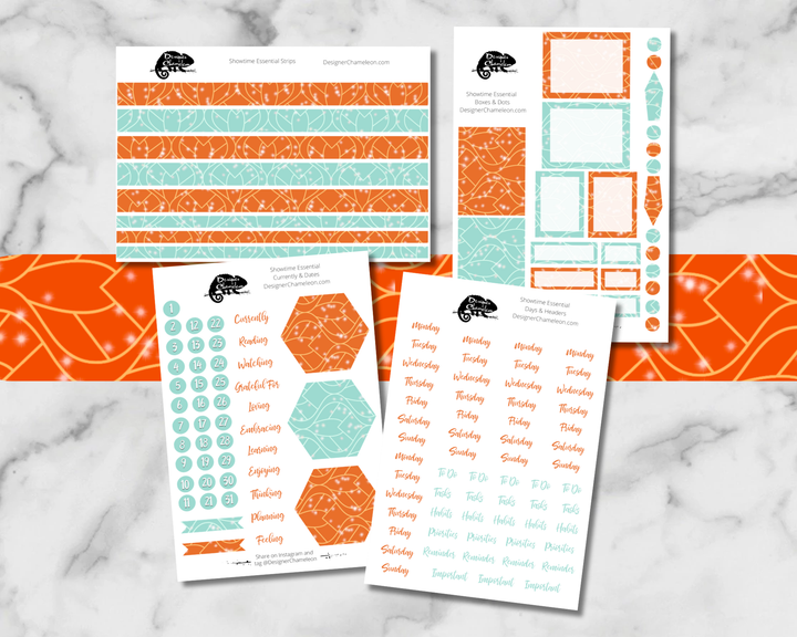 Showtime Essentials Stickers