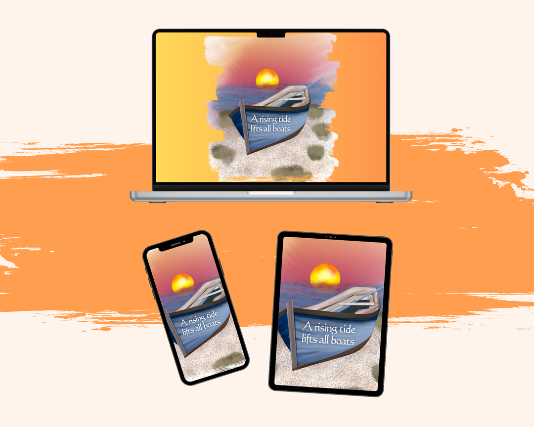 DIGITAL Cape Cod Sunset Screen Wallpaper Backgrounds