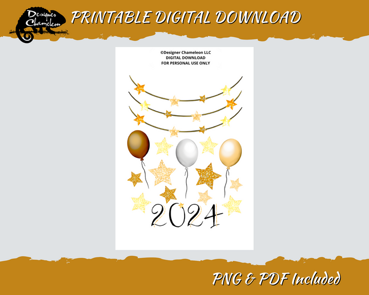 DIGITAL 2024 New Year Limited Edition Stickers