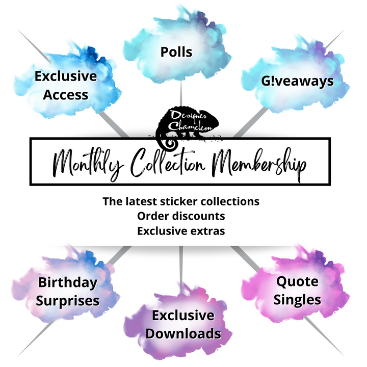 Monthly Collection Memberships -Printed and Shipped