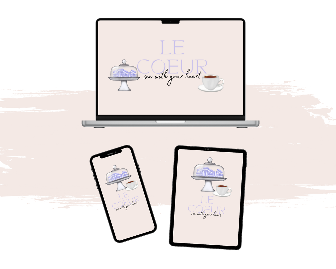 DIGITAL French Cafe Screen Wallpaper Backgrounds