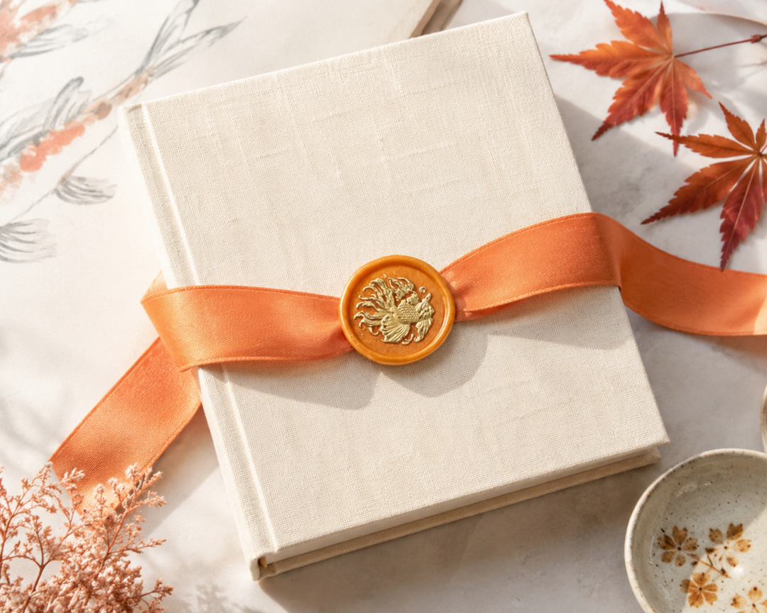 Goldfish Embellished Wax Seals