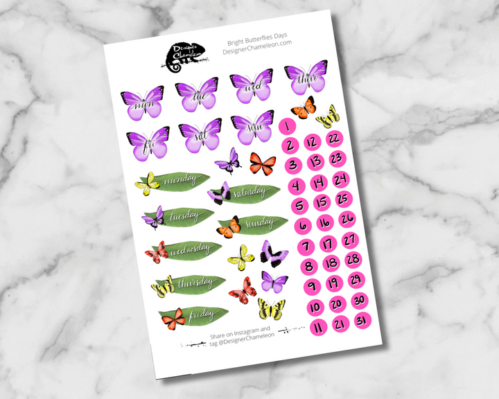 Bright Butterflies Collection