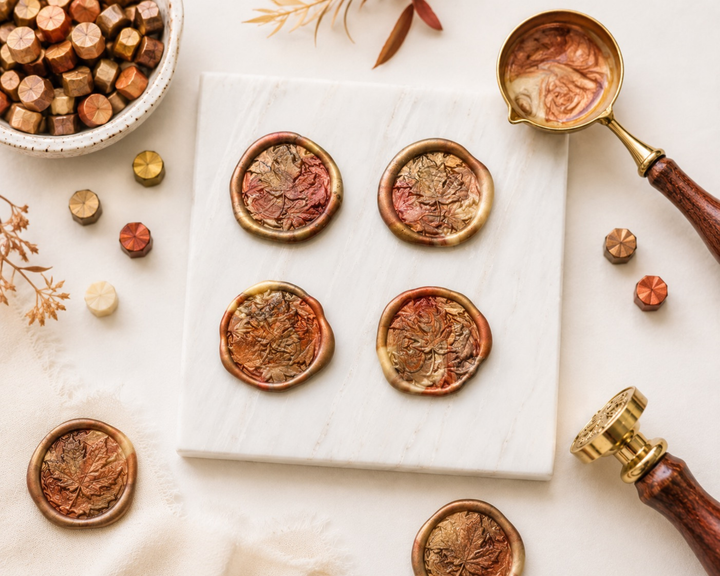 Leaves XL Embellished Wax Seals