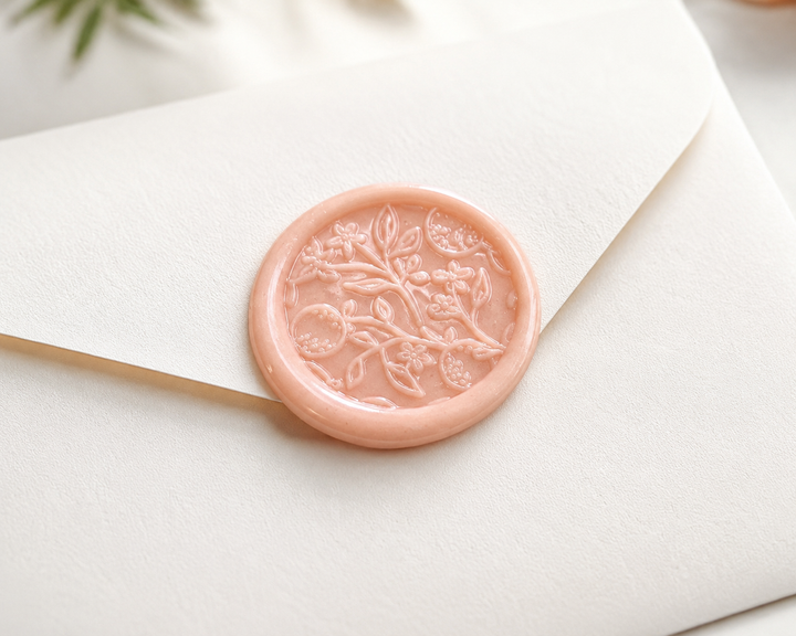 Citrus Branch Wax Seals